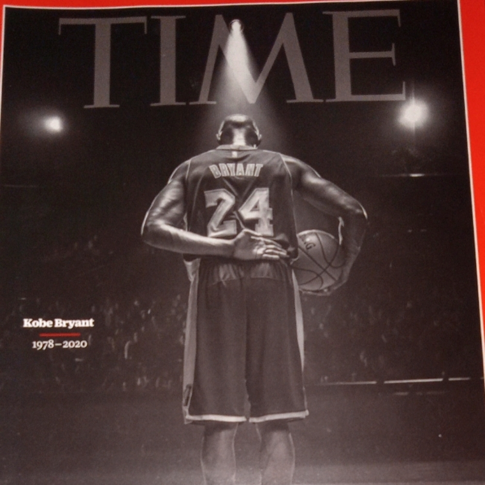 Kobe Bryant Edition Of Time Magazine, February 2020